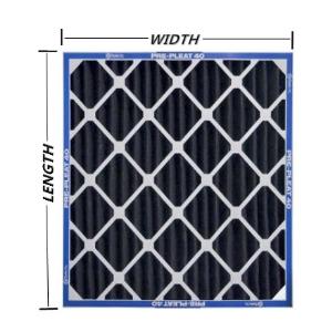 Charcoal odor MERV8 PLEATED FILTER