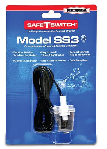 Safe-T-Switch SS-103E Electronic Condensate Overflow Switch 